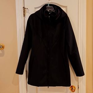 Champion XL black hooded coat